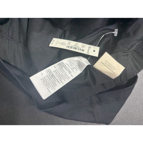 Madewell NWT MWL Form Racerback Crop Tank Top in Black Size 4X - Picture 6 of 6